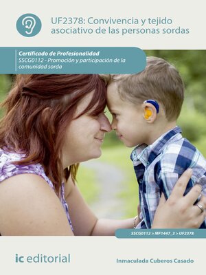 cover image of Convivencia y tejido asociativo de las personas sordas. SSCG0112